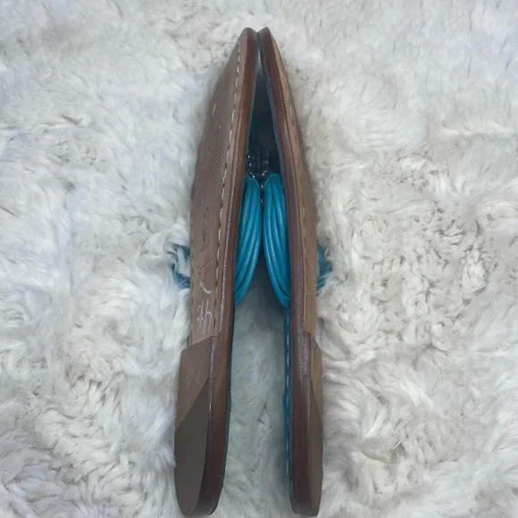 Bernardo Mosaic Leather Flat Sandal 7M - Picture 7 of 10